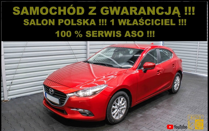 mazda 3 Mazda 3 cena 68999 przebieg: 54000, rok produkcji 2018 z Bierutów